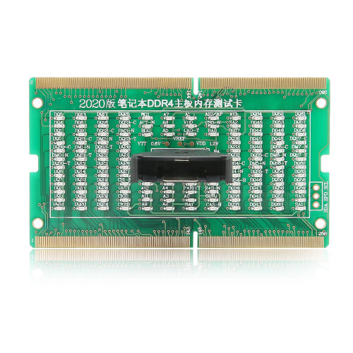 Probador de placa base DDR4 para portátil con luz, PCB CR2032 1