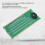 DDR2/DDR3 2-in-1 Speichertester-Platine LED-Desktop 9