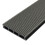 Composite WPC Decking Boards Grey x 7 Reversible Groove Plastic 2.9m 12