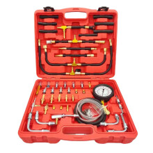 TU-443 Fuel Injection Pressure Tester Kit 0-140 PSI Pro Auto Gauge for Most Car and Truck Models