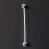 Men Silver Plated Tone Steel Collar Tie Pin Stud 6