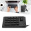 Teclado numérico con cable USB de 19 teclas, negro RGB 1