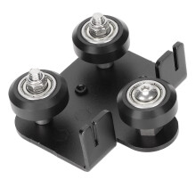 Placa trasera del extrusor 3D negra para Ender 3/CR-10