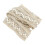 Cinta de encaje beige 2 yardas Patrón de estilo perla 1