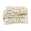 Cinta de encaje beige 2 yardas Patrón de estilo perla 2