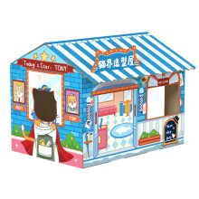 Cardboard Cat House Safe Healthy Wear Resistant