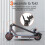 AOVOPRO AOVOPRO TUYA Electric Scooter 350W, 19MPH, 20KM Range, App Control 8