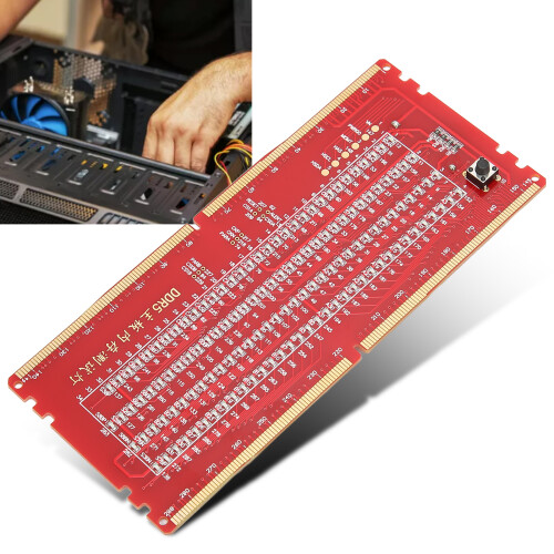 DDR5 Memory Tester, Durable PCB, Safe, Stable, Desktop Repair Tool