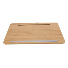 Portable Bamboo Laptop Desk 42x27.5cm for Bed & Sofa