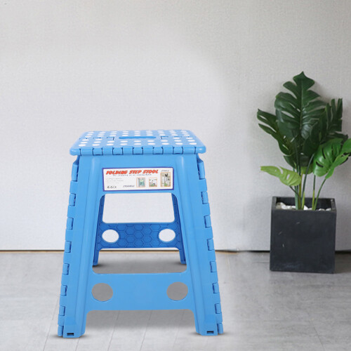 Portable Living Plastic Dots Folding Step Stool 2