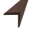 Composite WPC Decking Boards Brown x 7 Reversible Groove Plastic 2.9m 5