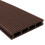 Composite WPC Decking Boards Brown x 7 Reversible Groove Plastic 2.9m 7