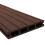 Composite WPC Decking Boards Brown x 7 Reversible Groove Plastic 2.9m 8