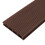 Composite WPC Decking Boards Brown x 7 Reversible Groove Plastic 2.9m 12