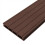 Composite WPC Decking Boards Brown x 7 Reversible Groove Plastic 2.9m 13