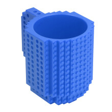 Taza Build On Brick 9.3oz 136x96x120mm Azul