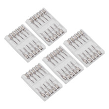 Geflügel-Injektionsnadeln aus Edelstahl Rind- und Schweine-Injektionsnadel Zubehör 12x15mm / 0,5x0,6 Zoll