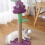 Cat Climbing Tree Sisal Claw Grinding Purple Grape 9