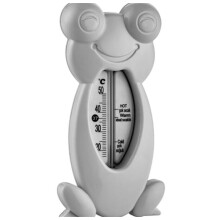 Babyjem Frog Shaped Baby Bath & Room Thermometer|Doubles as a fun toy with engaging design - Turquoise