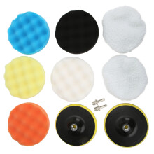 Polier-Schwamm-Pad-Bonnet-Set 6 Zoll/150 mm Pads