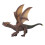 Drachenkollektion Modell - Plastikdrache 23x15cm 1