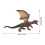 Drachenkollektion Modell - Plastikdrache 23x15cm 10
