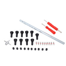 34-tlg. Ventilstift-Auszieher-Set nickelbeschichtet