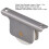 2er Pack Schiebetürrolle mit Basisplatte 72 mm 38 mm 5