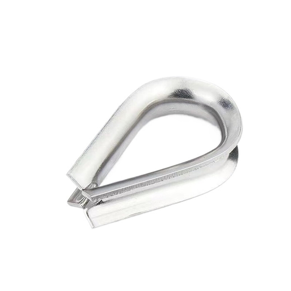 M1.5 M2 M3 M4 M5-M16 Stainless Steel Cable Wire Rope Thimbles Protective Sleeve Rigging Fixing Workpiece M12 2Pcs 6947110171289