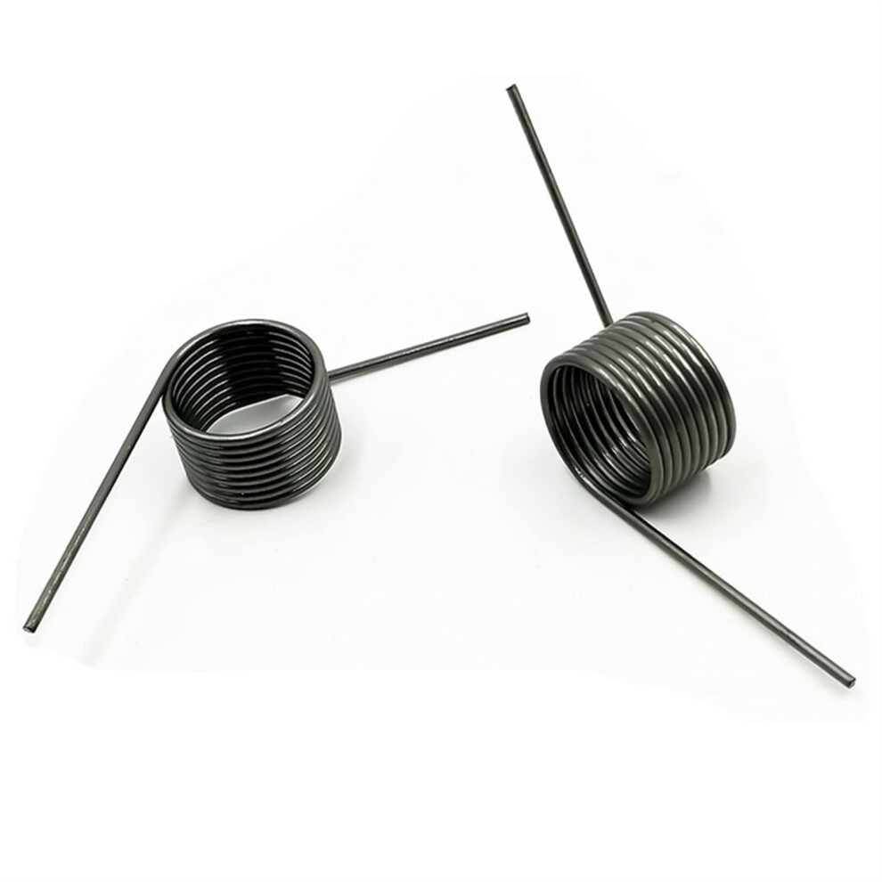 65Mn Steel Helical Torsion Spring 1.4Mm Wire Diameter 5Pcs, 60 90 120 180 Degree Angles, 12.6Mm Length, 7.5Mm Diameter 6276012484747