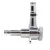 6 rechte Inline-Stimmwirbel 1:18 10 mm Chrom 11