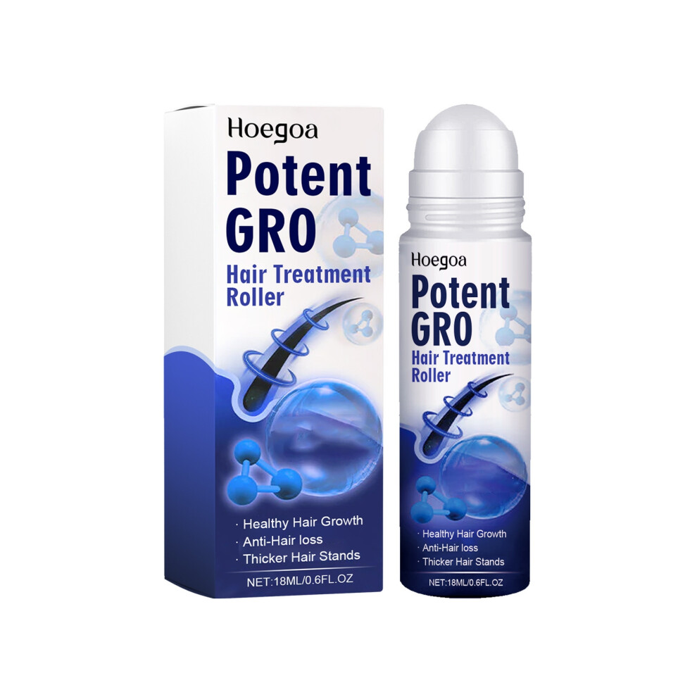Hair Treatment Roller - Strengthen Roots, Promote Growth & Moisturize for Thicker, Healthier Hair