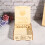 Wooden Guest Book Message Box Gift Card Holder 5