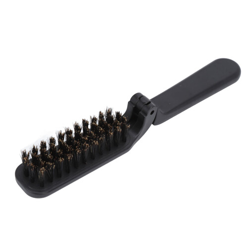 Cepillo para barba plegable impermeable negro para hombres 2