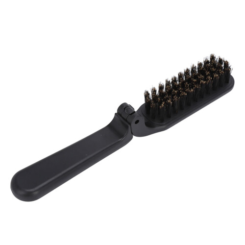 Cepillo para barba plegable impermeable negro para hombres 1