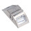 Lámpara solar de pared PIR 40 lm acero inoxidable blanco 11