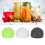 3Pcs Mini Colander Multi Purpose Silicone Can 9