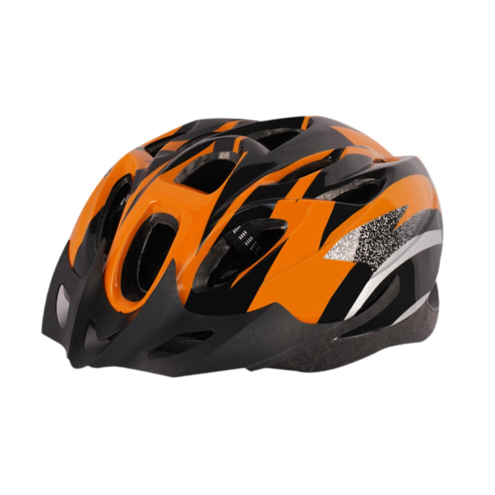 (Orange, 26x22x13cm) Bike Helmet Breathable with Visor Bicycle Helmet for Adults Commuting-image-OPC-PJNH598-NEW