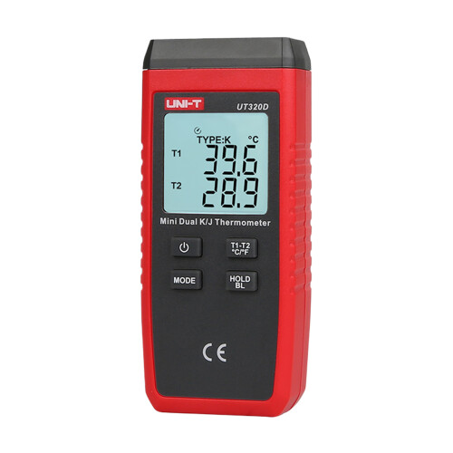 (UT320D, 2) Professional Digital Thermometer High Accuracy Wide Range Applications 1