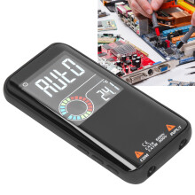 Multímetro digital recargable: 700 mAh, 9999 Pantalla, LCD a color