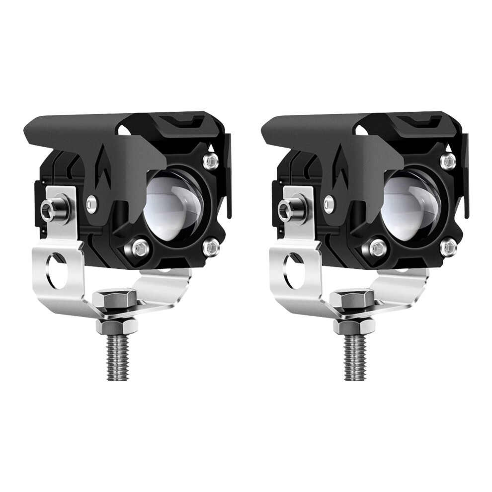 LED Light Pods for Trucks 120W 12000LM Amber White DRL Fog Lights Mini Driving Lights for Off Road Cars Marine IP67 2 pcs