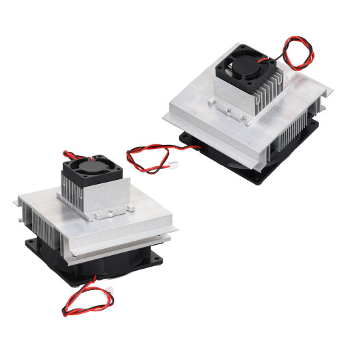 Kühlungskühler Doppelkerngleichstromlüfter-System Set für Geräte 70W 4–6A 2