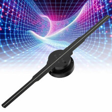 42 Cm 3D Hologram Projector with 640x640 Resolution, HD Holographic Display, 224 LED Lights, Mobile App Control