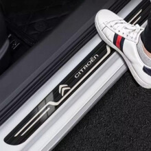Car Door Sill Protector for Citroen Jumpy Berlingo Xsara C-Zero Stainless Steel Entry Guard Trim Edge Protector Accessories