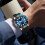 Rotating Bezel Watch Luminescent Automatic Date 11