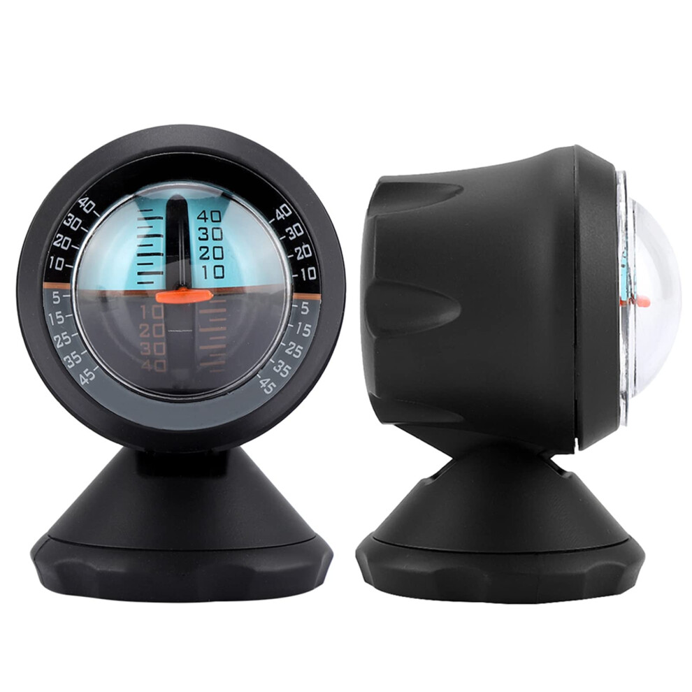 Car Vehicle Inclinometer Slope Indicator Meter Level Tilt Gauge Gradient Balancer Tool For Boat Compass And Road Safety 6482260662350