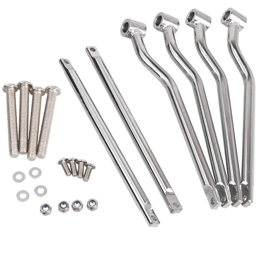 Saddlebag Brackets - Universal Motorcycle Saddle Bag Support Bars For Harley, Yamaha, Suzuki Boulevard C50 M50 6482260662428