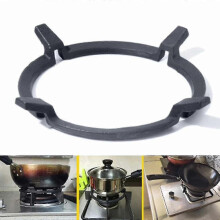 Black Wok Stands - Rack de suporte de panela de ferro fundido (1pc)