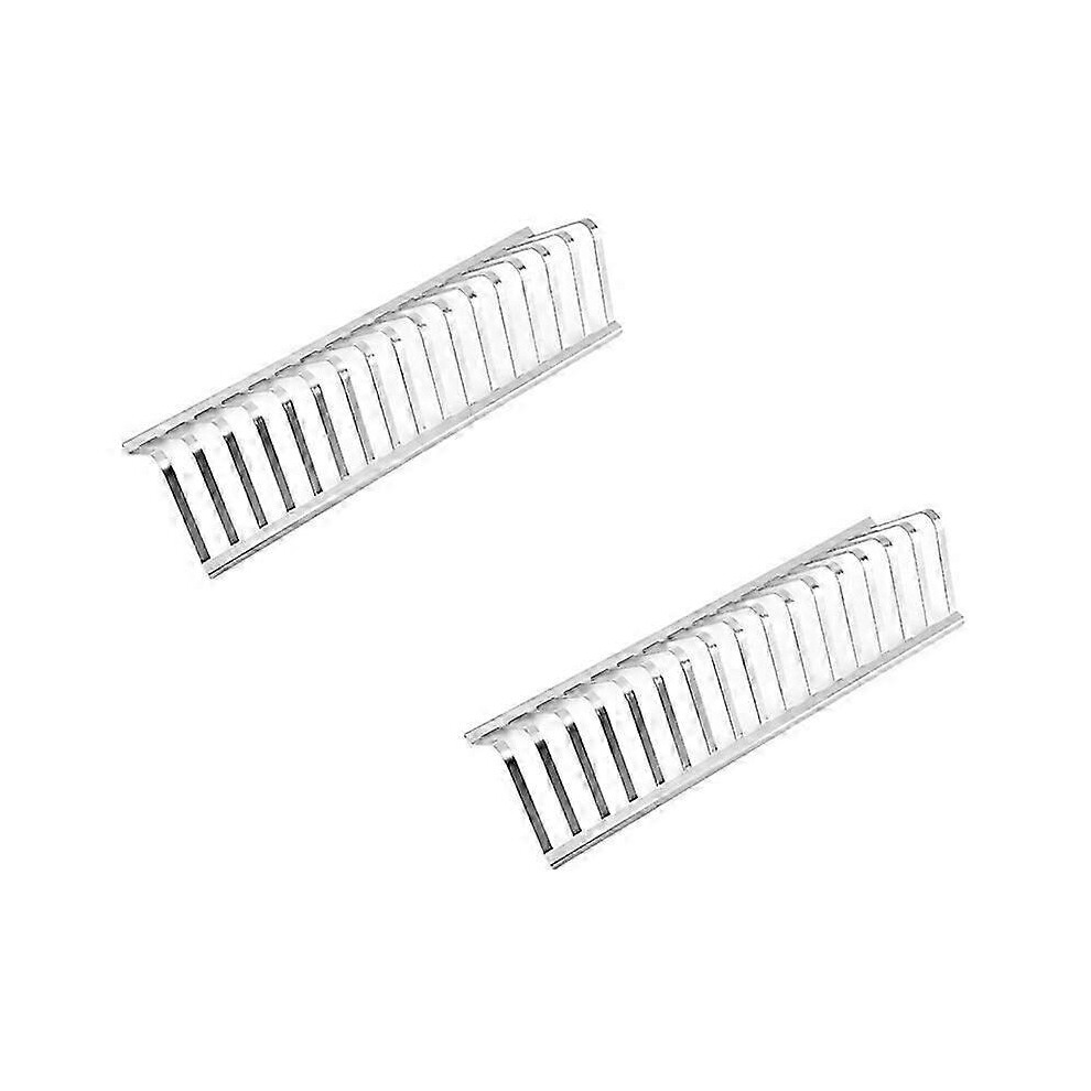 Stainless Steel Barbecue Grill Holder Smoking Rib Racks Grilling BBQ Outdoor Roasting Stand Picnic-image-OPC-PJNH8VY-NEW