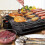 Ανοξείδωτο ατσάλι Smokefree Electric Bbq Grill Αντικολλητική 2